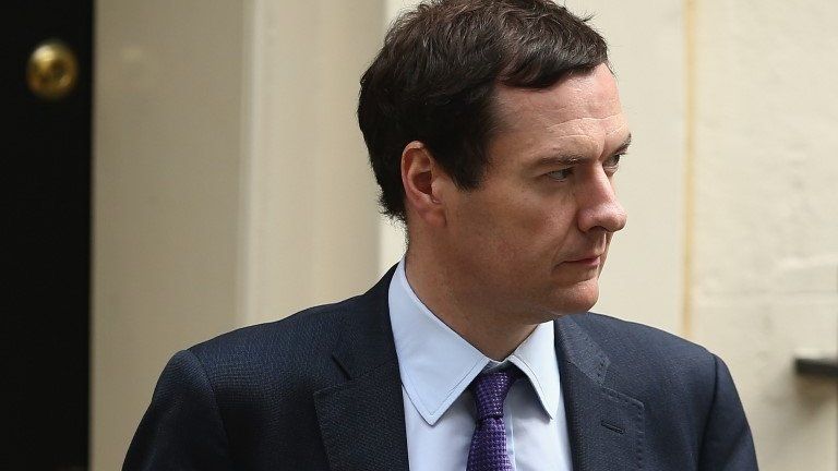 Chancellor of the Exchequer George Osborne leaves 10 Downing Street