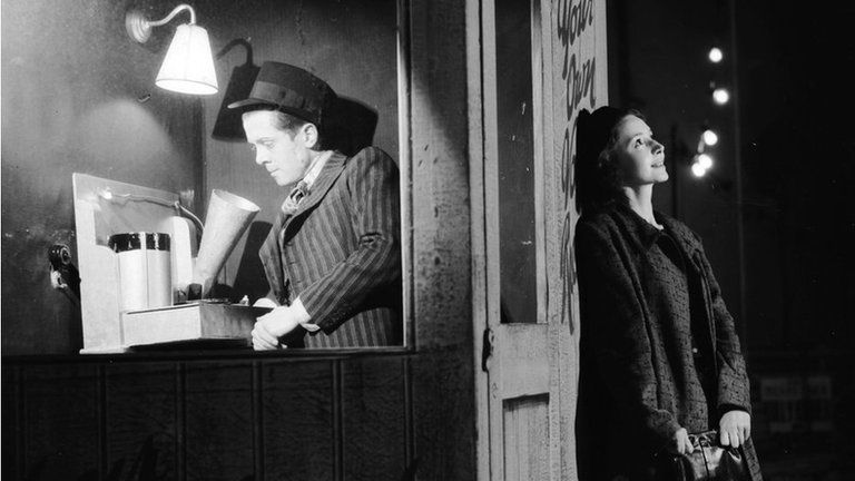 Lord Attenborough in the stage play Brighton Rock