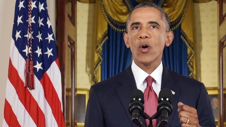 President Barack Obama at the White House