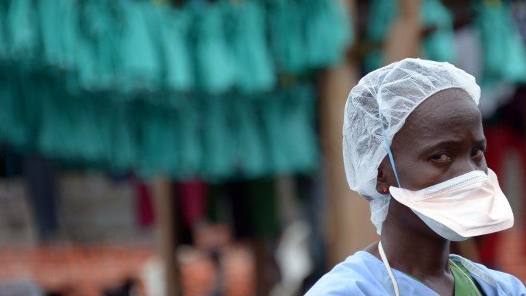 Health worker, Monrovia