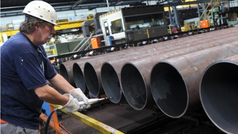 Steel pipe manufacturing in Germany