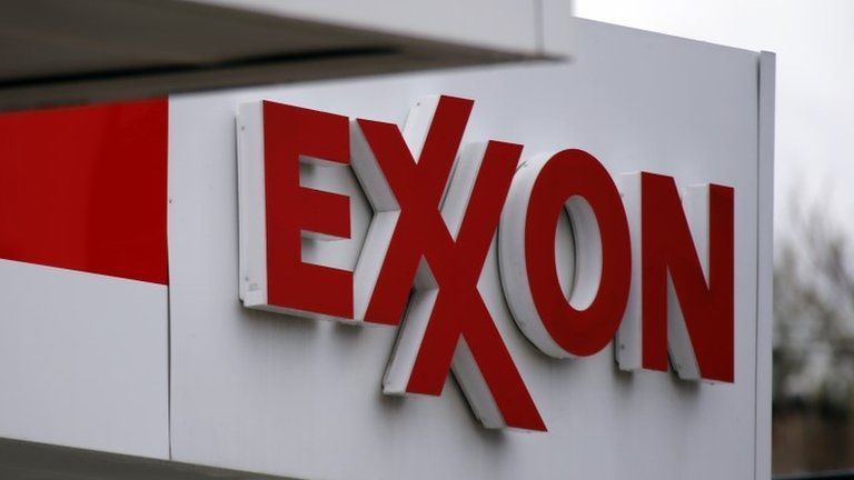 Exxon sign