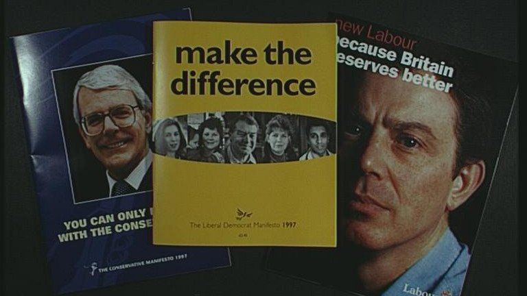 1997 General Election manifestos