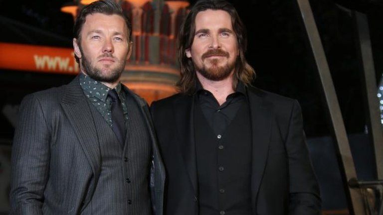Joel Edgerton and Christian Bale