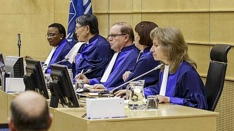 Judges at the ICC (Dec 2014)