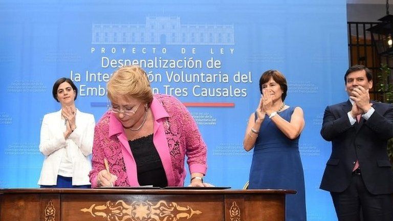 Chile's Michelle Bachelet