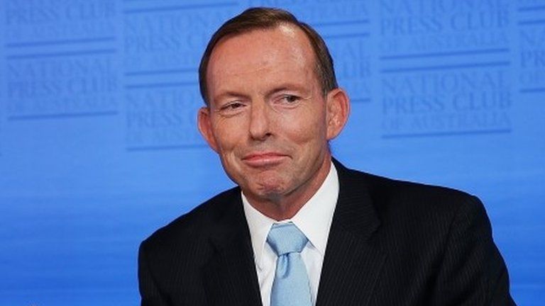 Australian PM Tony Abbott (2 Feb 2015)