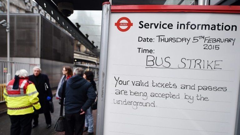 London Bus Strike: Two Days Of Strike Action Postponed - BBC News