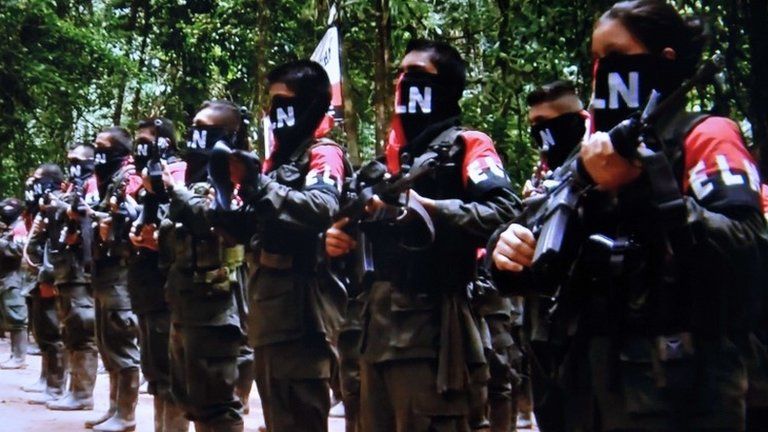 ELN fighters, January 2015