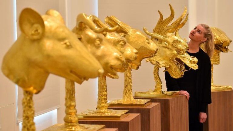 Ai Weiwei's Circle of Animals/Zodiac Heads