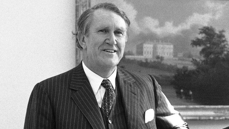This 31 January 1980 file photo shows then Australian Prime Minister Malcolm Fraser at the White House in Washington