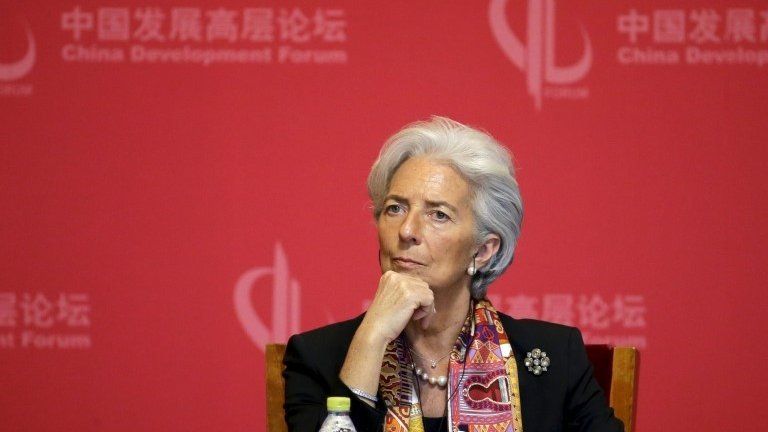Christine Lagarde in China