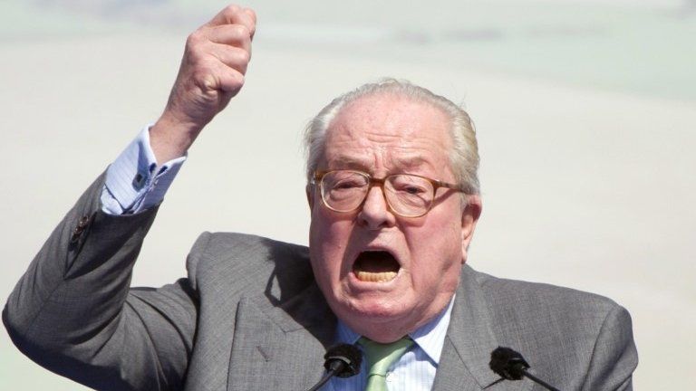 File photo of Jean-Marie Le Pen, 2012