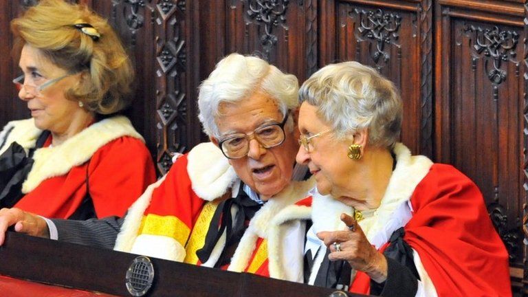 Lord Howe in the House of Lords in 2014