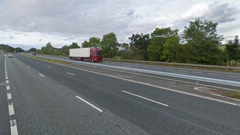 m6-crash-man-88-dies-after-collision-between-car-and-hgv-bbc-news
