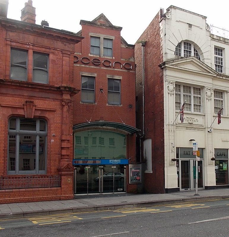 The outside of Oceana nightclub on Greyfriar's Road, Cardiff.