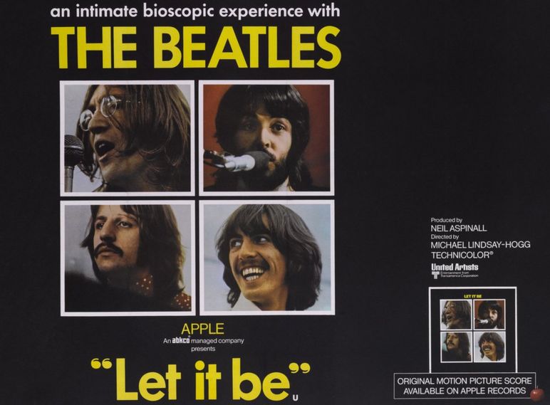 Рекламный плакат к фильму Let It Be
