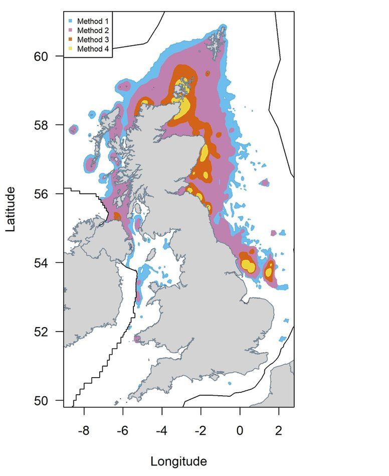 Kittiwake map