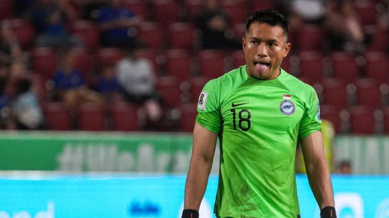 Hassan Sunny pictured while playing for Singapore