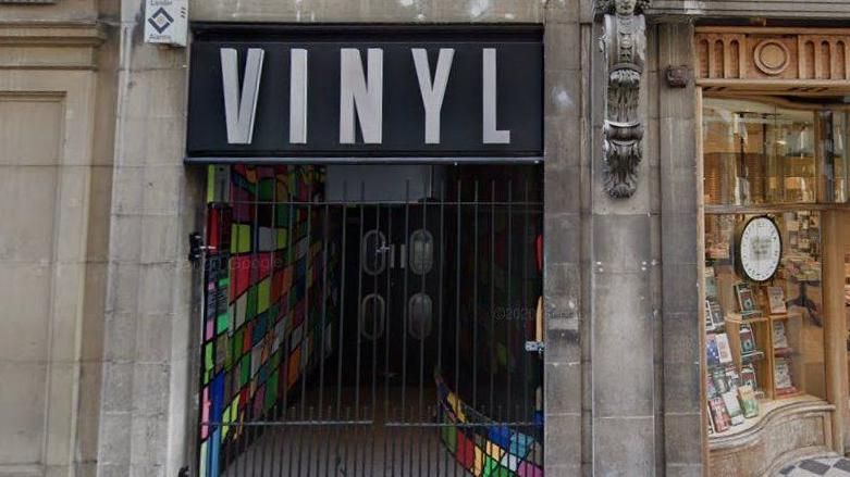 Vinyl club in Cambridge