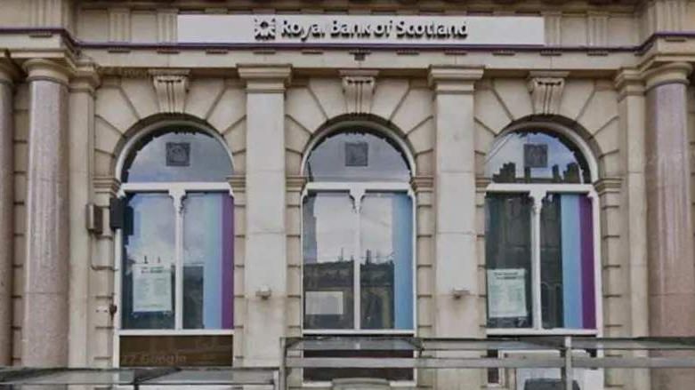 RBS building in Sheffield city centre