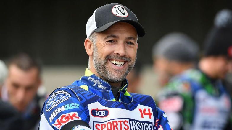 Scott Nicholls during the Sports Insure British Speedway Final in 2022