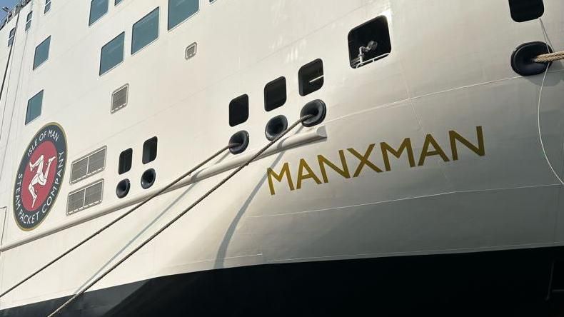 New Isle Of Man Steam Packet Vessel Officially Named Manxman - BBC News