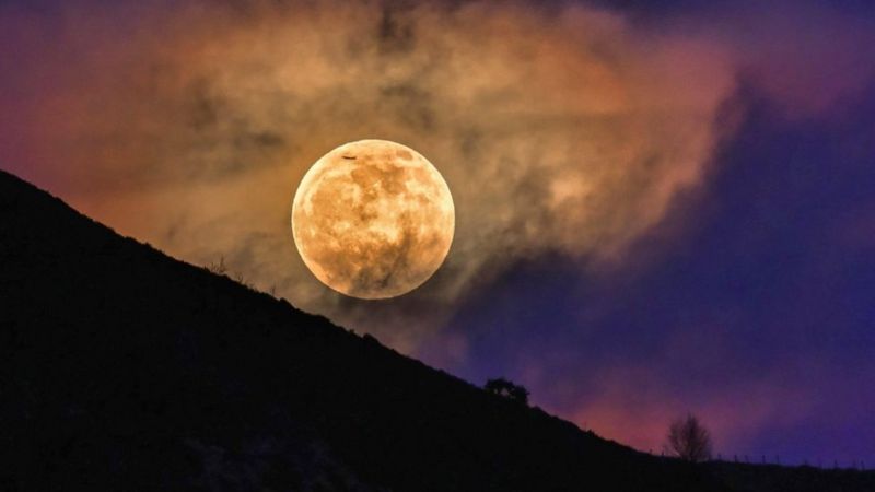 'Wolf Moon' is first full moon of 2021 - BBC Weather