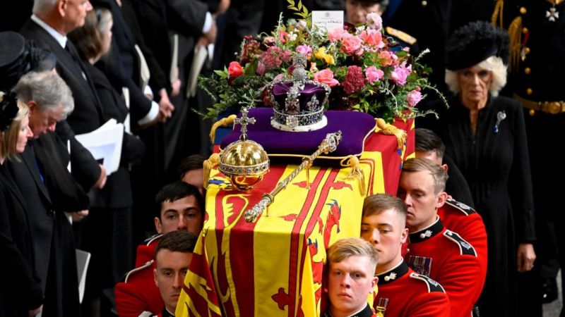 The Queen: Elizabeth II's funeral in pictures - BBC Newsround