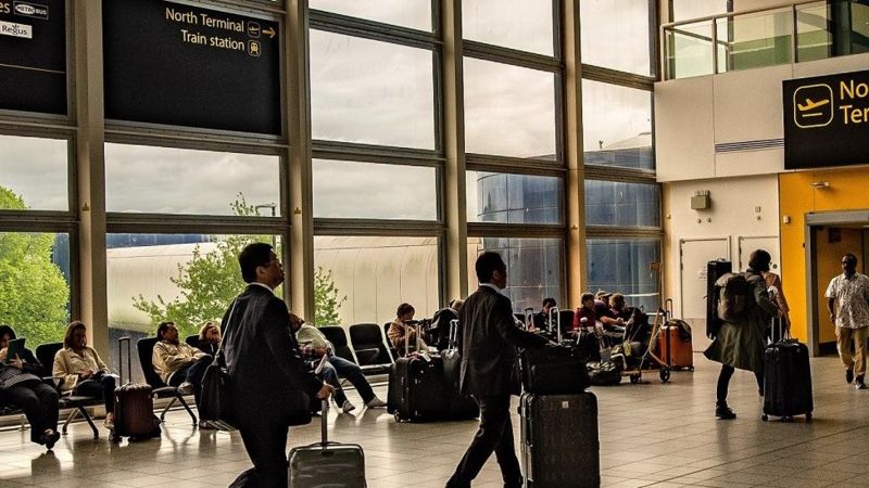 Gatwick Airport's South Terminal Reopens After Pandemic Closure - BBC News