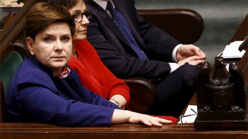 Poland Mps Back Controversial Judiciary Bill Bbc News