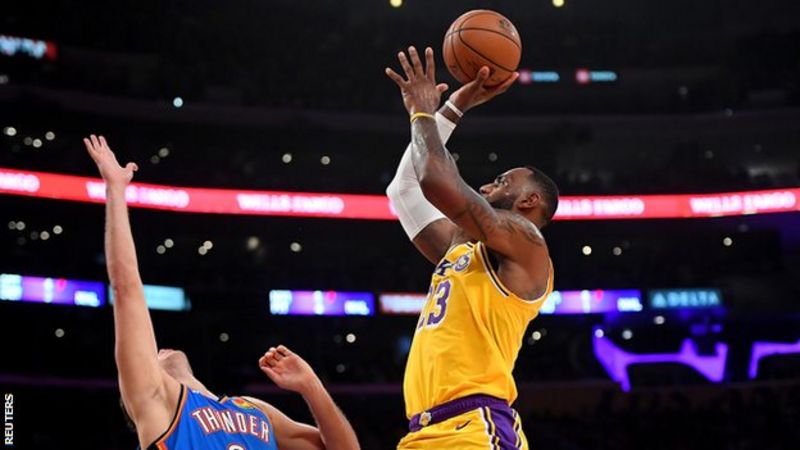 LeBron James Sets NBA Triple-double Record As LA Lakers Beat Oklahoma ...