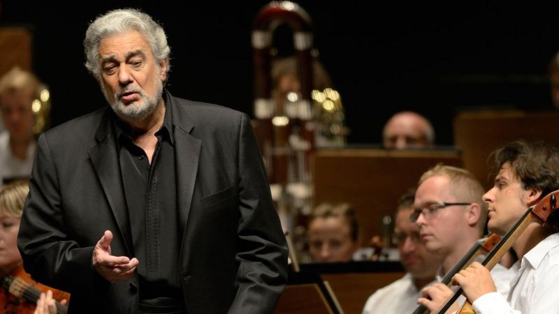 Plácido Domingo accused of sexual harassment - BBC News