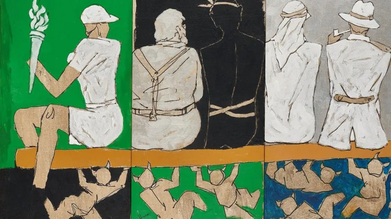 How India's 'biggest art deal' buried MF Husain masterpieces in a bank vault