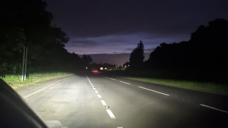 Patrols stepped up along 'racetrack' Blaby village bypass - BBC News