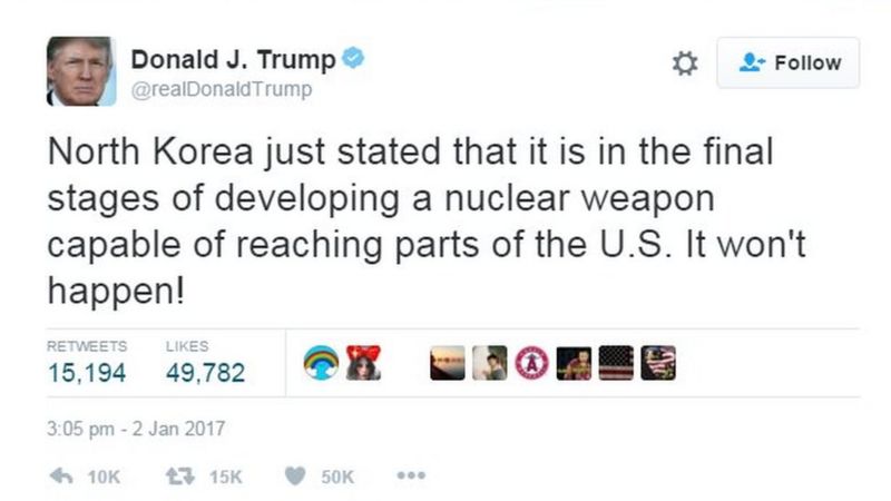 The Donald Trump tweets that say so much and reveal so little BBC News