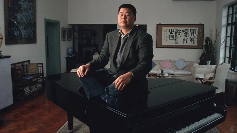 Jimmy Lai at home in 1993