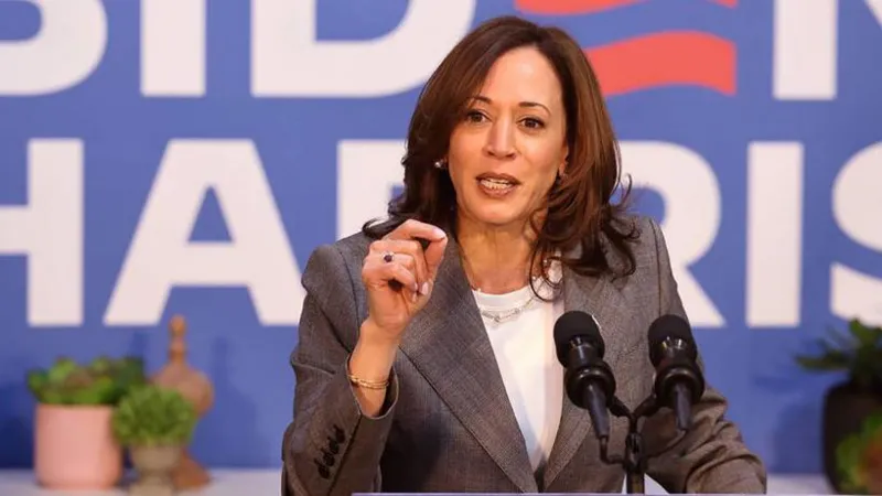 Harris donations top $100m after Biden's exit from presidential race