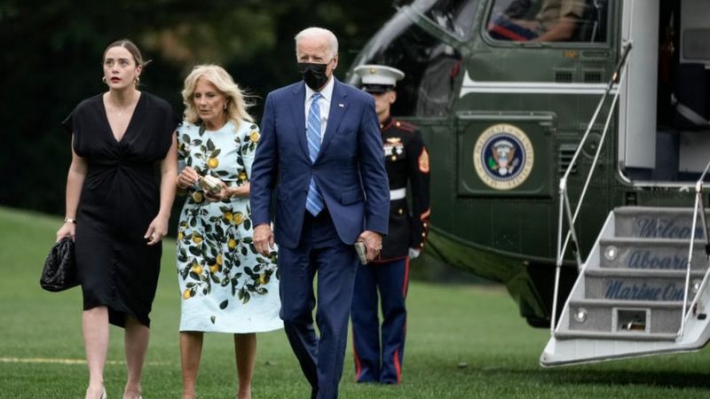 Biden To Host White House Wedding Reception For Granddaughter - BBC News