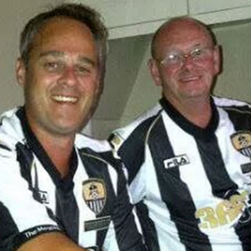 Notts County fan completes 160mile walk to away game BBC News