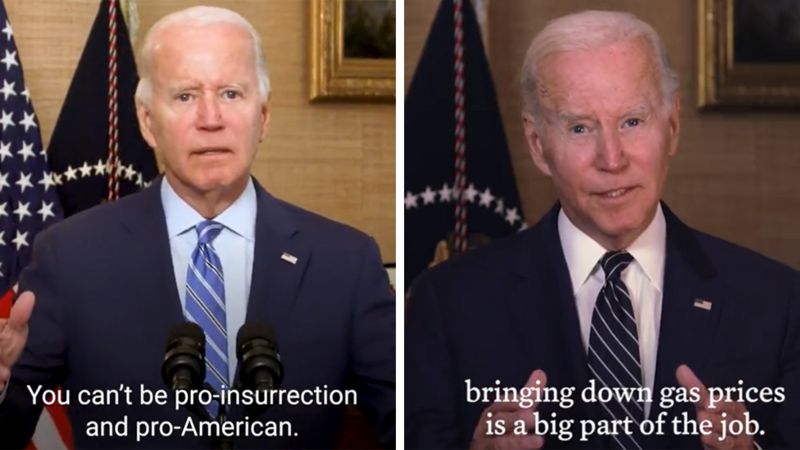 False claims of 'deepfake' President Biden go viral - BBC News