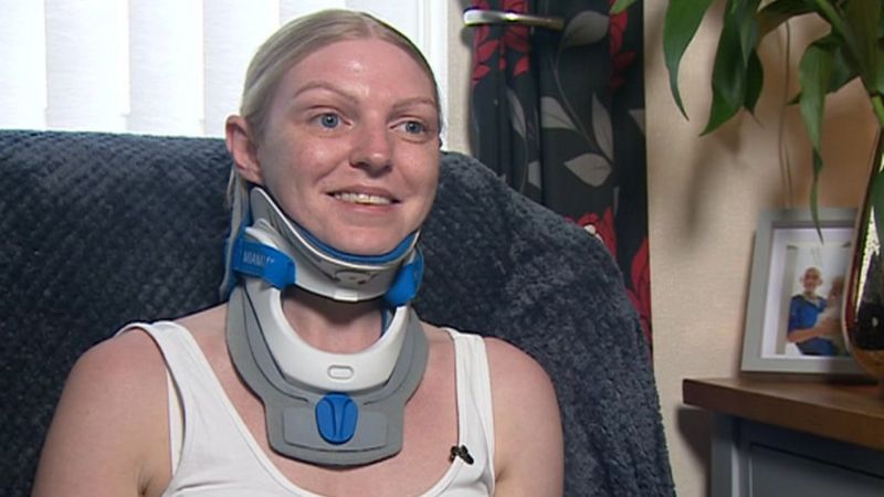 Pershore Woman Determined For Full Life After Fan Accident Bbc News 