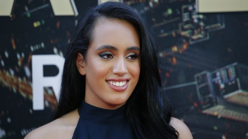 Wwe The Rocks Daughter Simone Johnson Will Step Into The Ring Bbc 