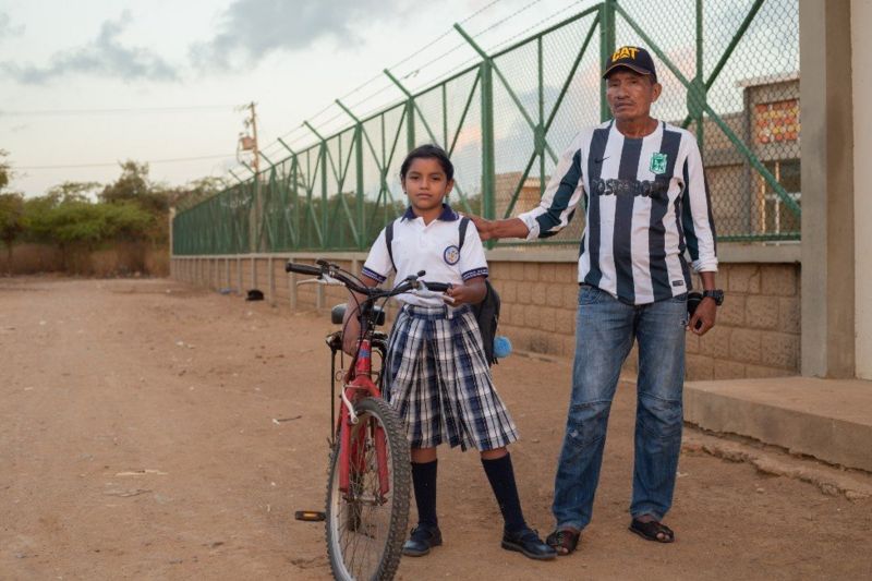 niños venezolanos escuela Colombia