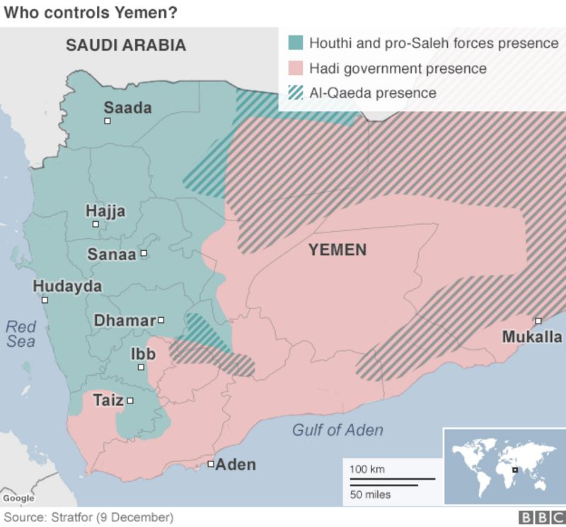 Yemen conflict: Gulf commanders 'killed in missile strike' - BBC News