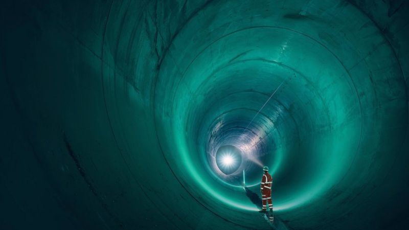 Thames Tideway Tunnel super sewer completed - BBC News