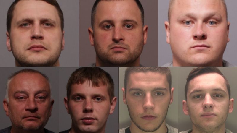 Seven Gang Members Who Stole High Value Cars Worth £24m Jailed Bbc News 