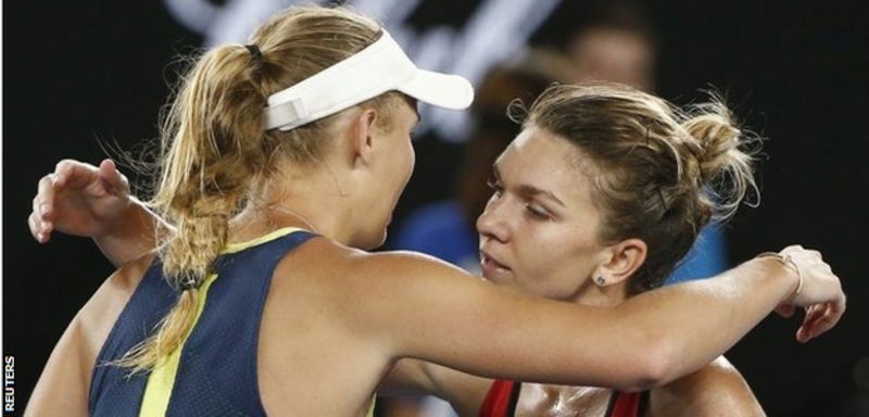 Australian Open: Caroline Wozniacki Beats Simona Halep To Win First ...