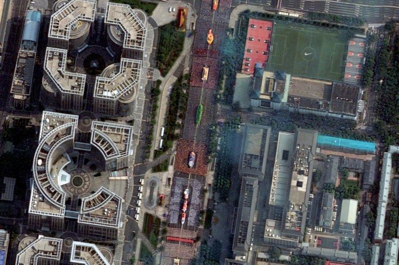 In Pictures China Shows Off Military Might At 70th Anniversary Parade In Pictures China Shows Off Military Might At 70th Anniversary Parade