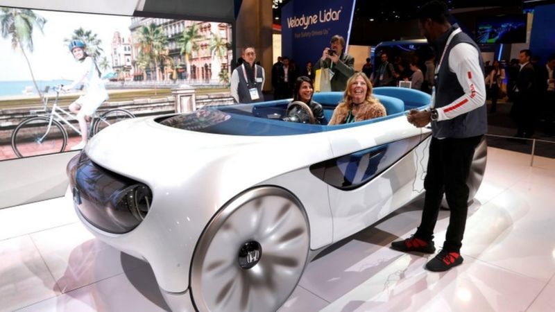 CES 2020: Concept cars of the future shown off in Vegas - BBC News